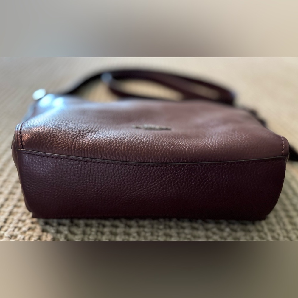 Coach Small Dufflette Crossbody in Oxblood - Picture 6 of 14